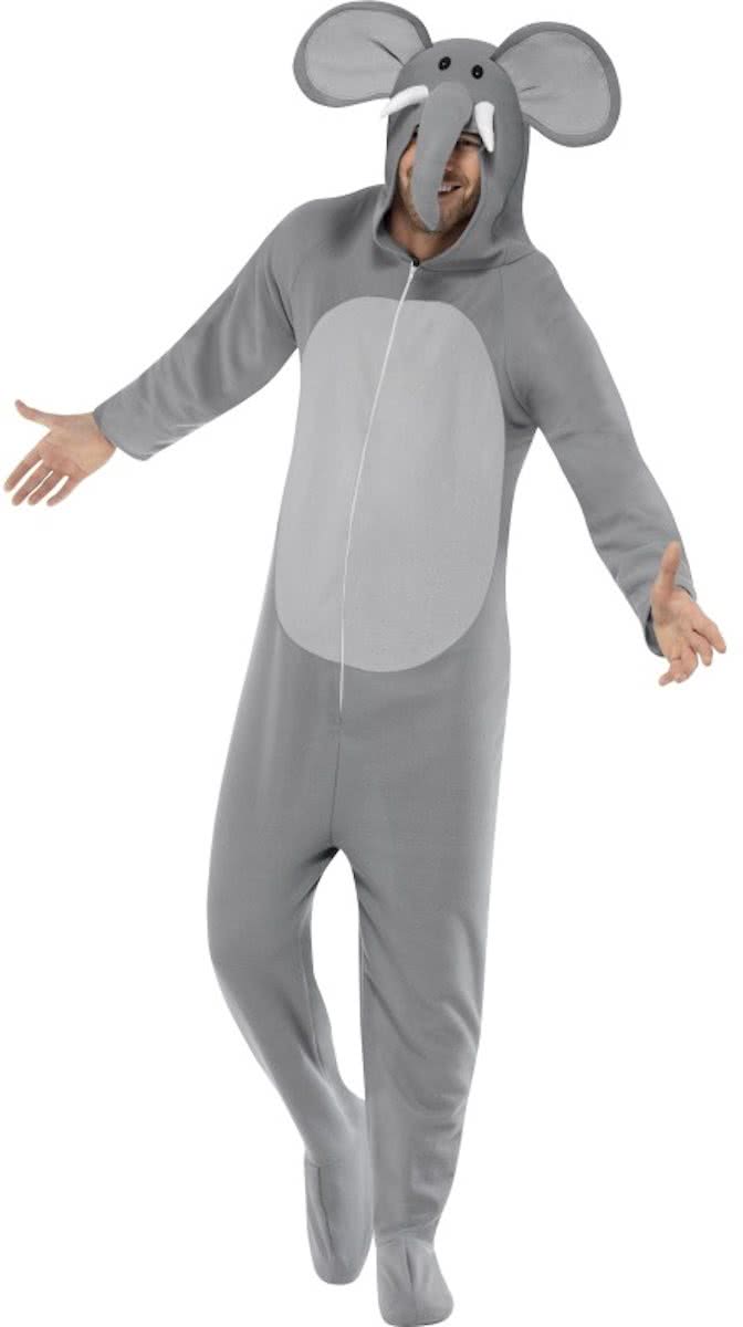 Olifant kostuum | Olifantenpak | Onesie maat L (52-54)